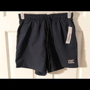 ☀️Outerwear Swimming Trunks, Size S, Navy blue